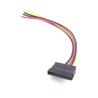 IDE/Molex/IP4/4-pin to SATA Power 15-pin Connector Converter Adapter Cable