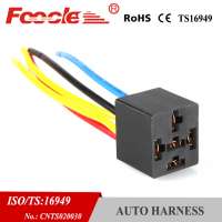 Convex connector 5 pin auto wire harness